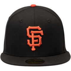 San Francisco Giants New Era 2002 World Series Wool 59FIFTY Fitted Hat - Black Hats