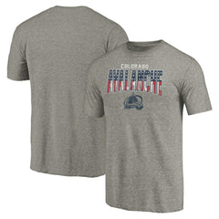 NHL Colorado Avalanche Freedom Tri-Blend T-Shirt - Heathered Gray