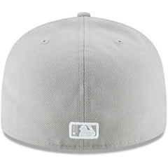 Los Angeles Dodgers New Era Fashion Color Basic 59FIFTY Fitted Hat - Gray Hats