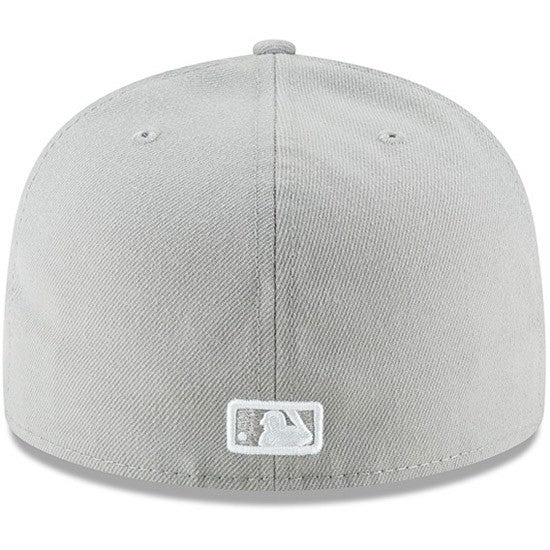 New York Yankees New Era Fashion Color Basic 59FIFTY Fitted Hat - Gray Hats