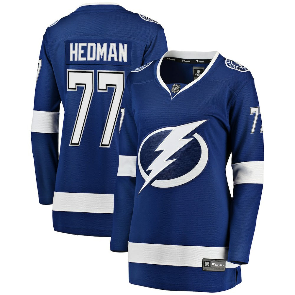 NHL Victor Hedman Tampa Bay Lightning Fanatics Women's Breakaway Player Jersey - Blue