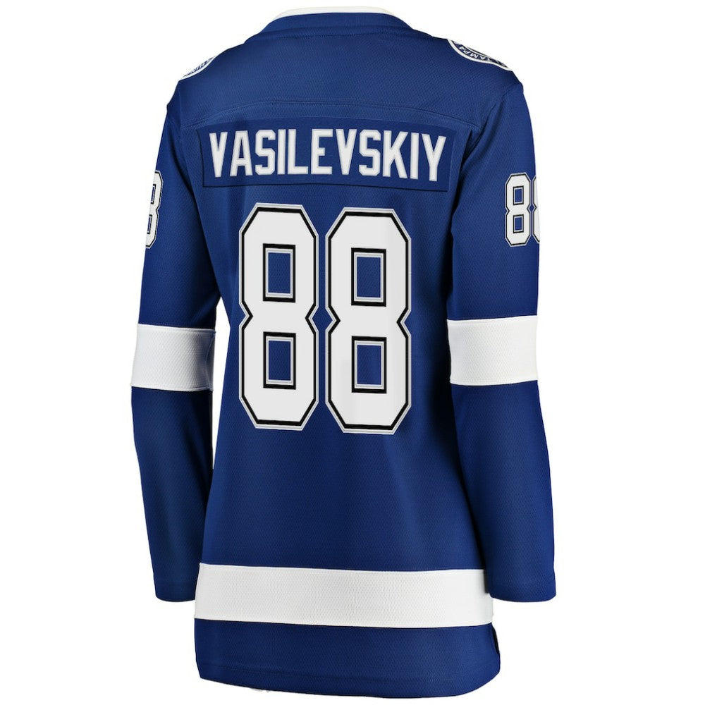 NHL Andrei Vasilevskiy Tampa Bay Lightning Fanatics Women's Breakaway Player Jersey - Blue