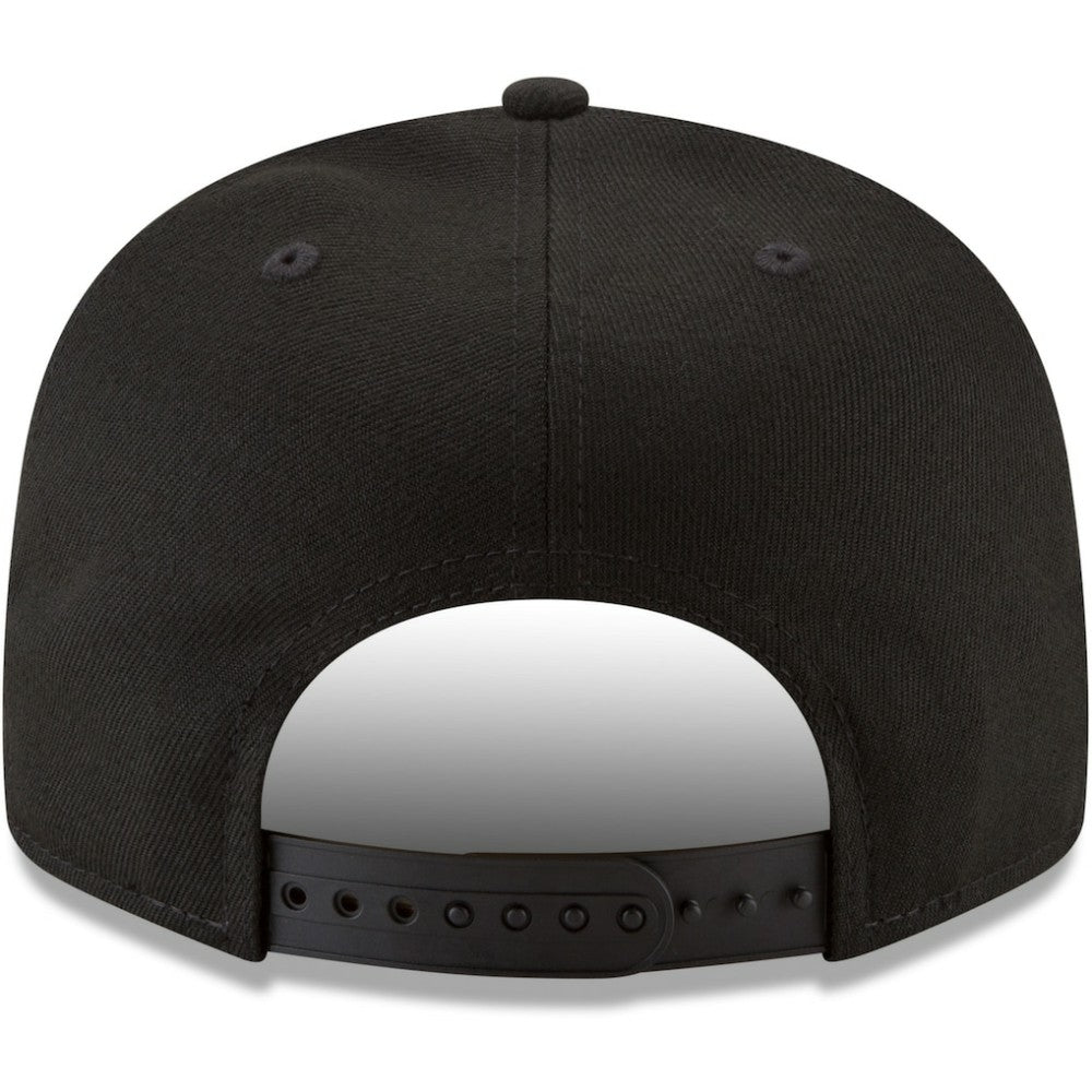 Pittsburgh Pirates New Era Black & White 9FIFTY Snapback Hat - Black Hats