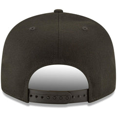 San Francisco Giants New Era Black on Black 9FIFTY Team Snapback Adjustable Hat - Black Hats