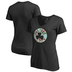 Boston Celtics Lovely V-Neck T-Shirt Black