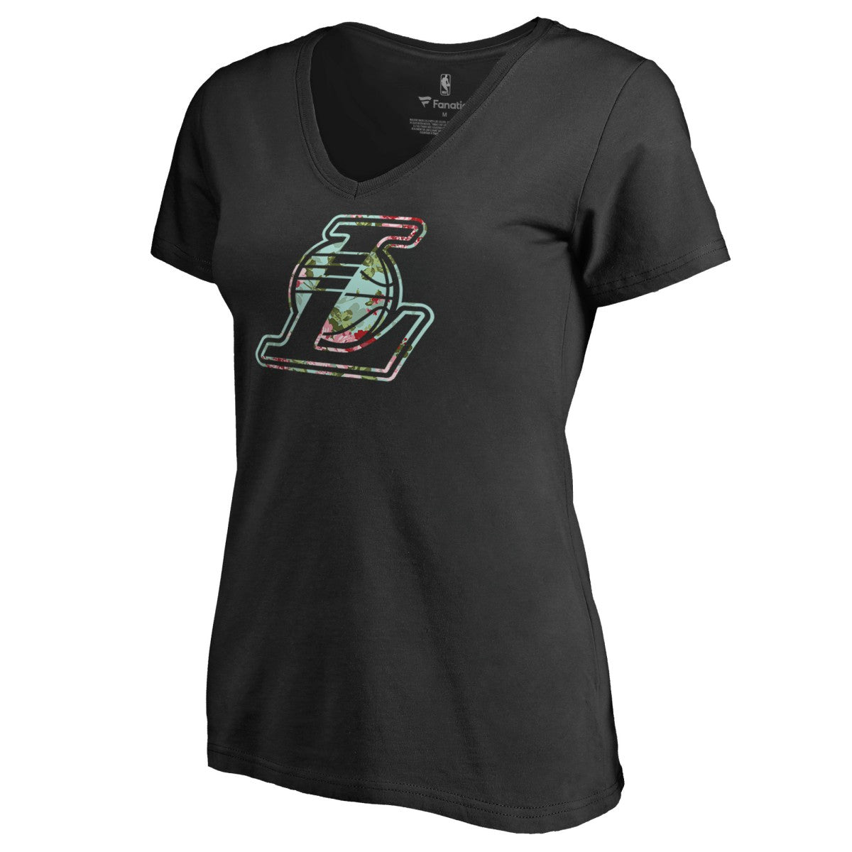 Los Angeles Lakers Lovely V-Neck T-Shirt Black