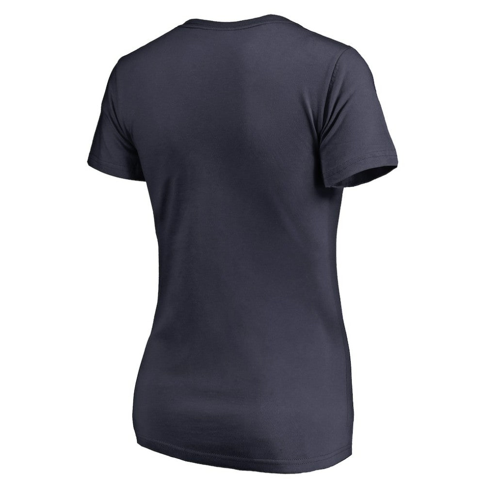 Boston Red Sox Women's We Are Icon V-Neck T-Shirt - Navy T-shirts