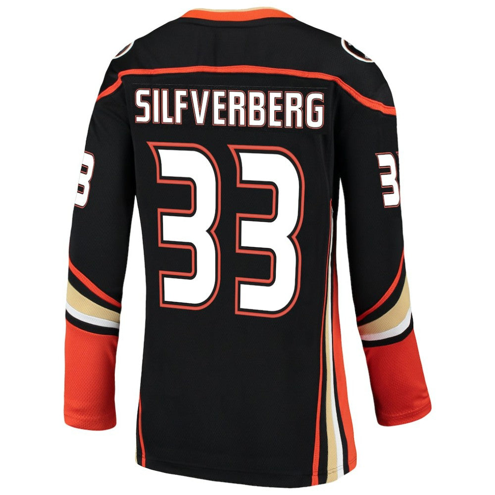 NHL Jakob Silfverberg Anaheim Ducks Fanatics Women's Breakaway Jersey - Black