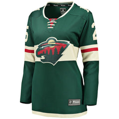 NHL Jonas Brodin Minnesota Wild Fanatics Women's Breakaway Player Jersey - Green