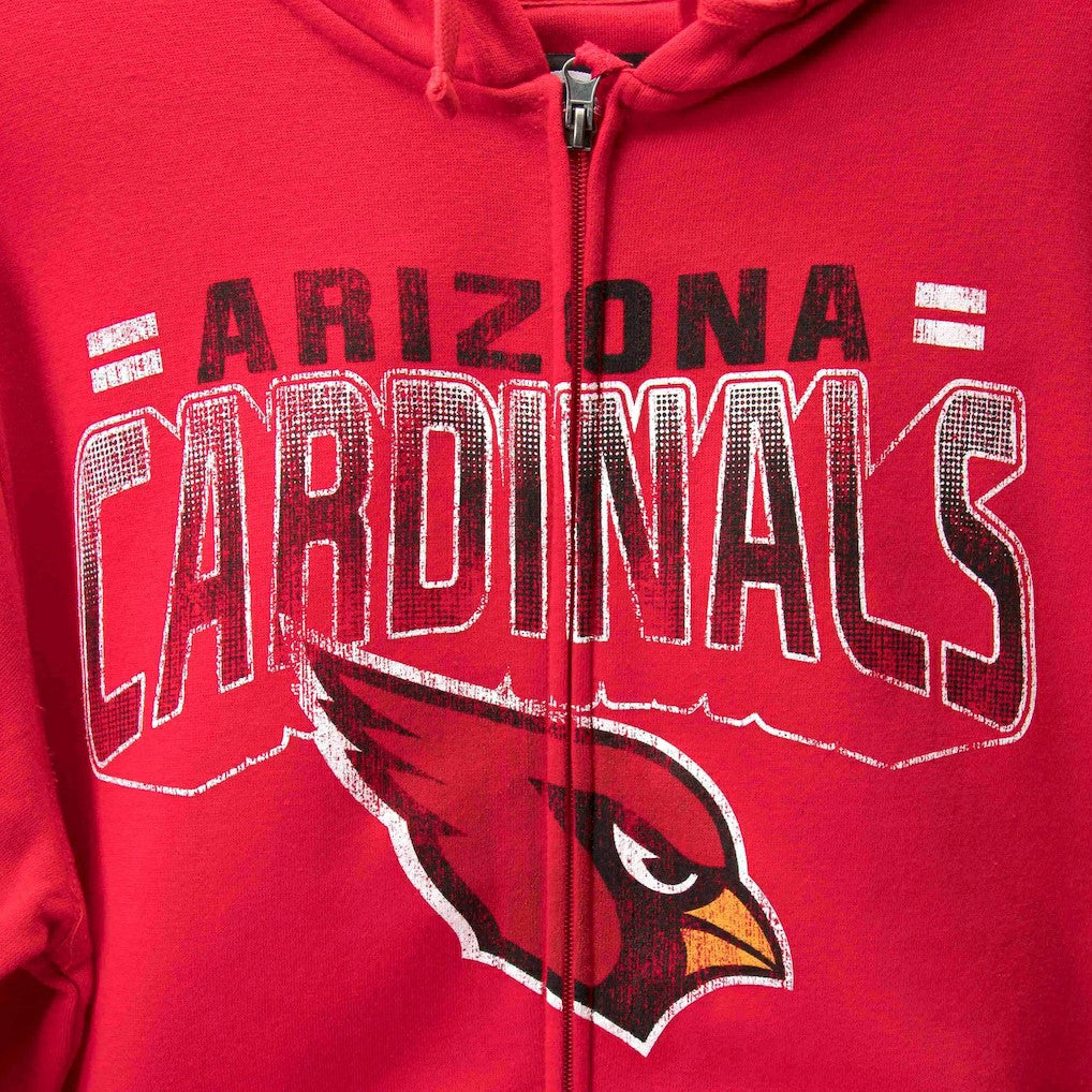 Arizona Cardinals G-III Sports by Carl Banks Perfect Season Full-Zip Hoodie Cardinal