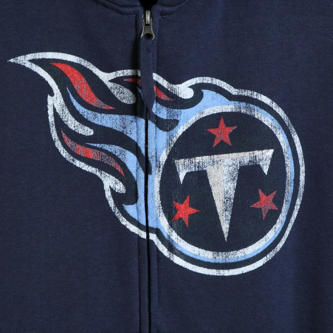 Tennessee Titans G-III Sports by Carl Banks Primary Logo Full-Zip Hoodie Navy