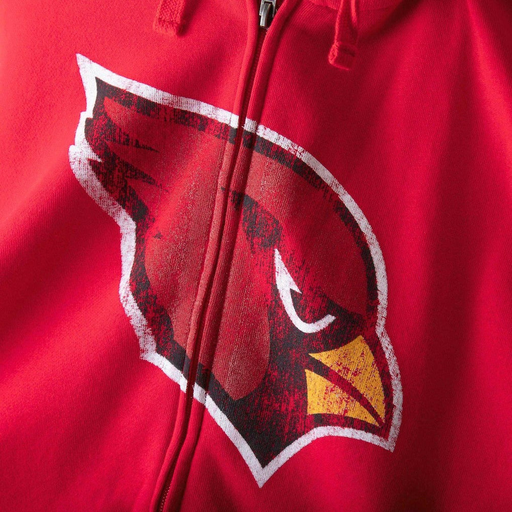 Arizona Cardinals G-III Sports by Carl Banks Primary Logo Full-Zip Hoodie Cardinal