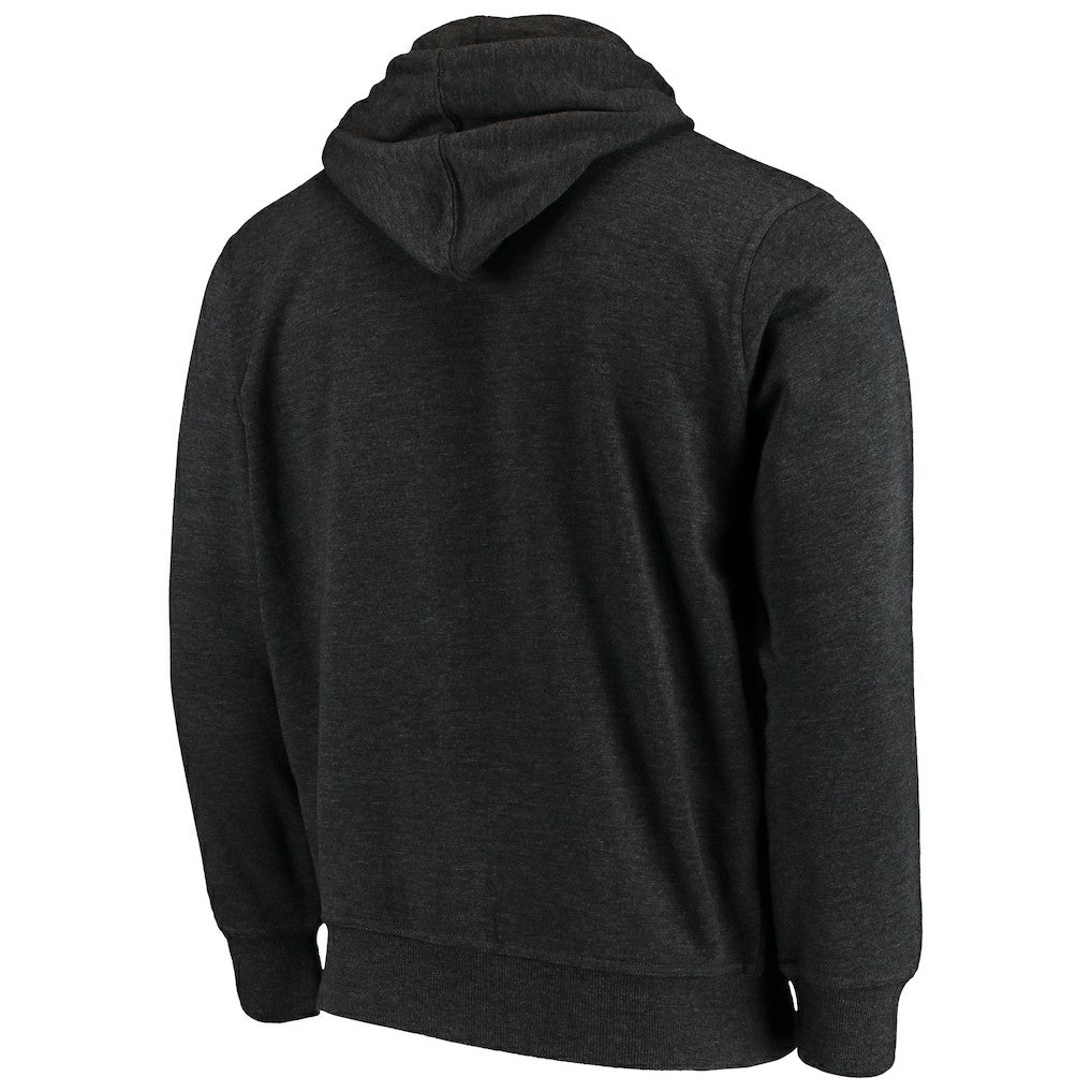 Cleveland Browns G-III Sports by Carl Banks Primary Logo Full-Zip Hoodie Charcoal