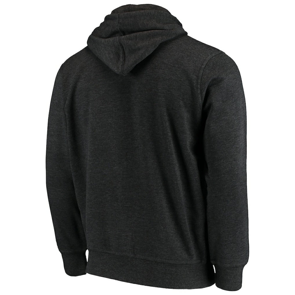 Cleveland Browns G-III Sports by Carl Banks Primary Logo Full-Zip Hoodie Charcoal