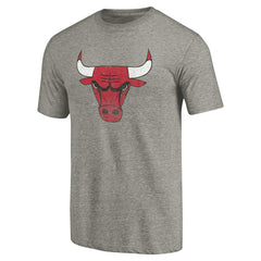 Chicago Bulls Greatest Dad Tri-Blend T-Shirt Gray