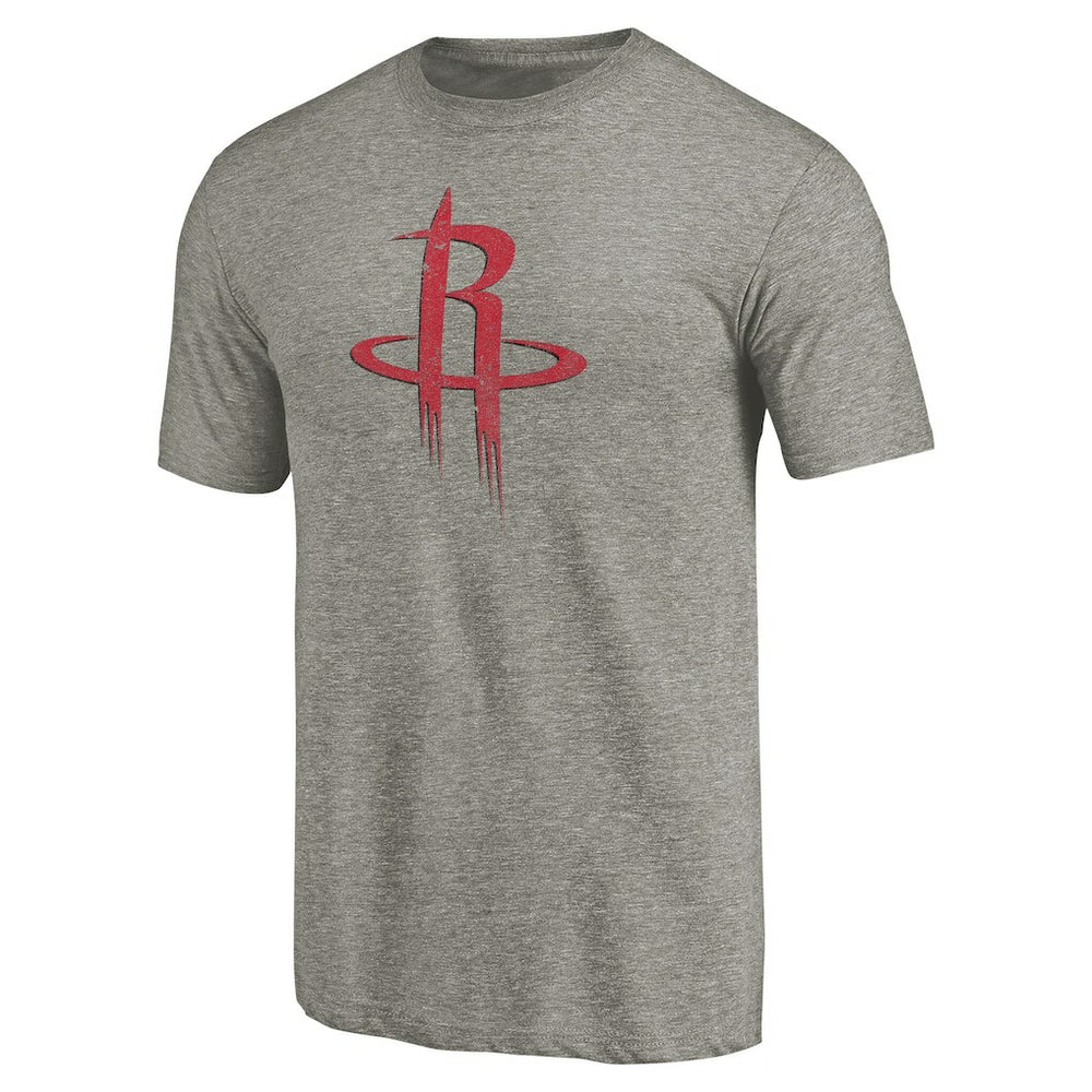 Houston Rockets Greatest Dad Tri-Blend T-Shirt Gray