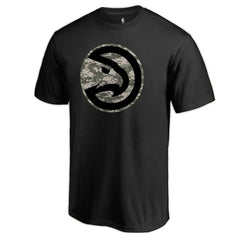 Atlanta Hawks Cloak Camo T-Shirt Black