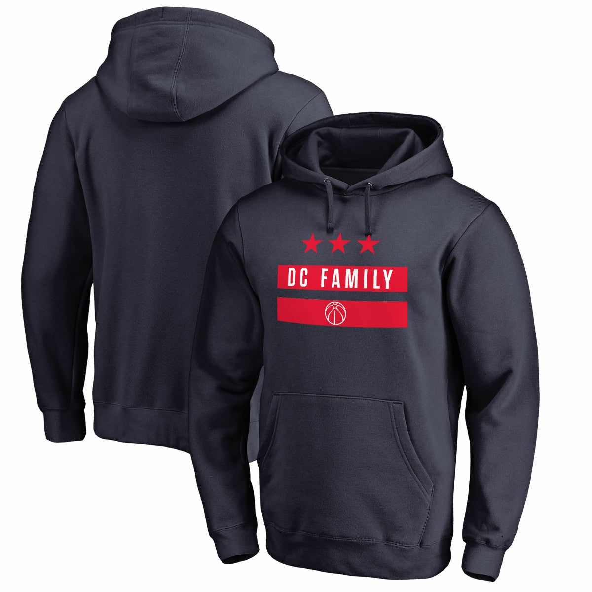 Washington Wizards Hometown Collection DC Family Pullover Hoodie Navy
