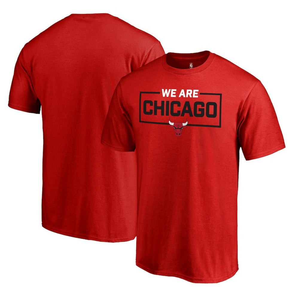 Chicago Bulls We Are Iconic Collection T-Shirt Red