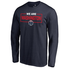 Washington Wizards We Are Iconic Collection Long Sleeve T-Shirt Navy