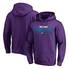 Charlotte Hornets We Are Iconic Collection Pullover Hoodie Purple