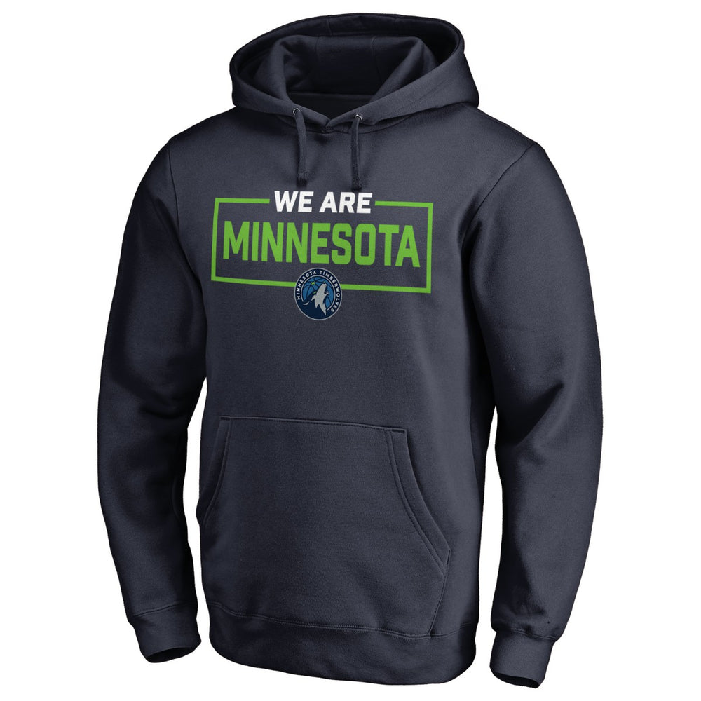 Minnesota Timberwolves We Are Iconic Collection Pullover Hoodie Navy