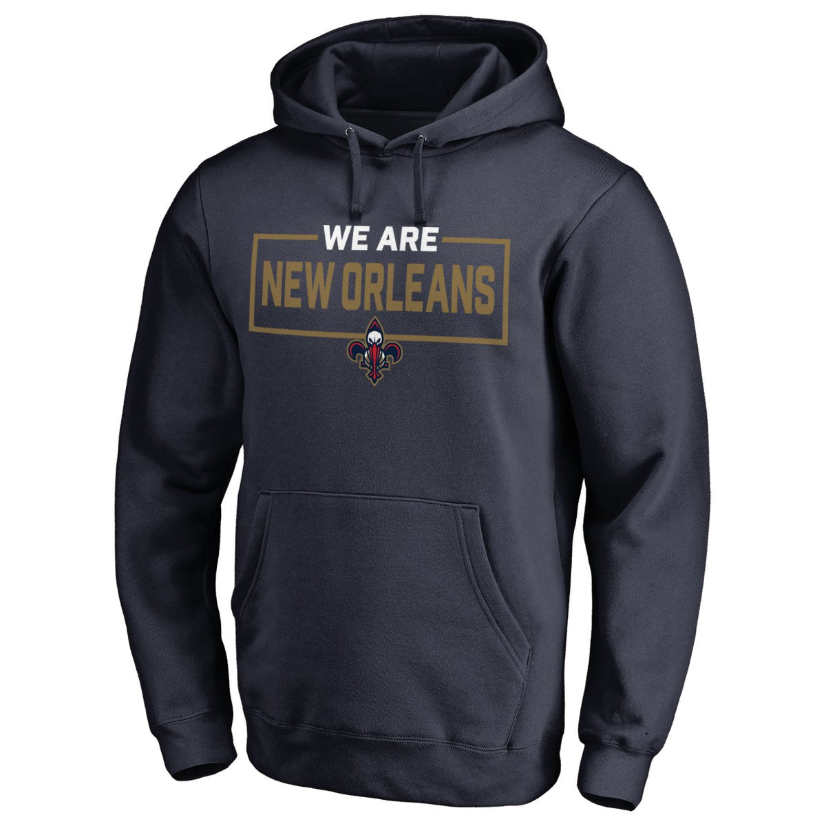 New Orleans Pelicans We Are Iconic Collection Pullover Hoodie Navy