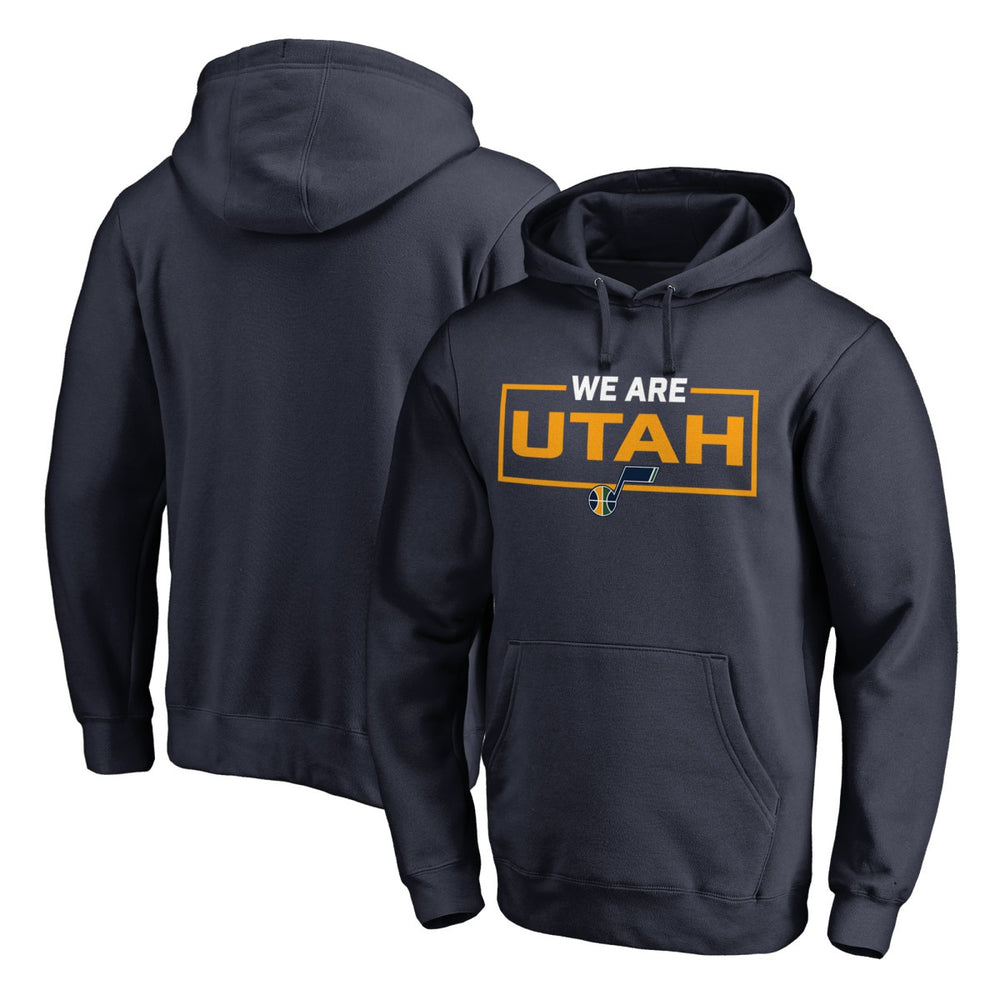 Utah Jazz We Are Iconic Collection Pullover Hoodie Navy