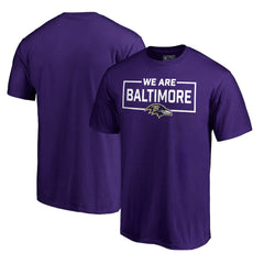 Baltimore Ravens We Are Icon T-Shirt Purple