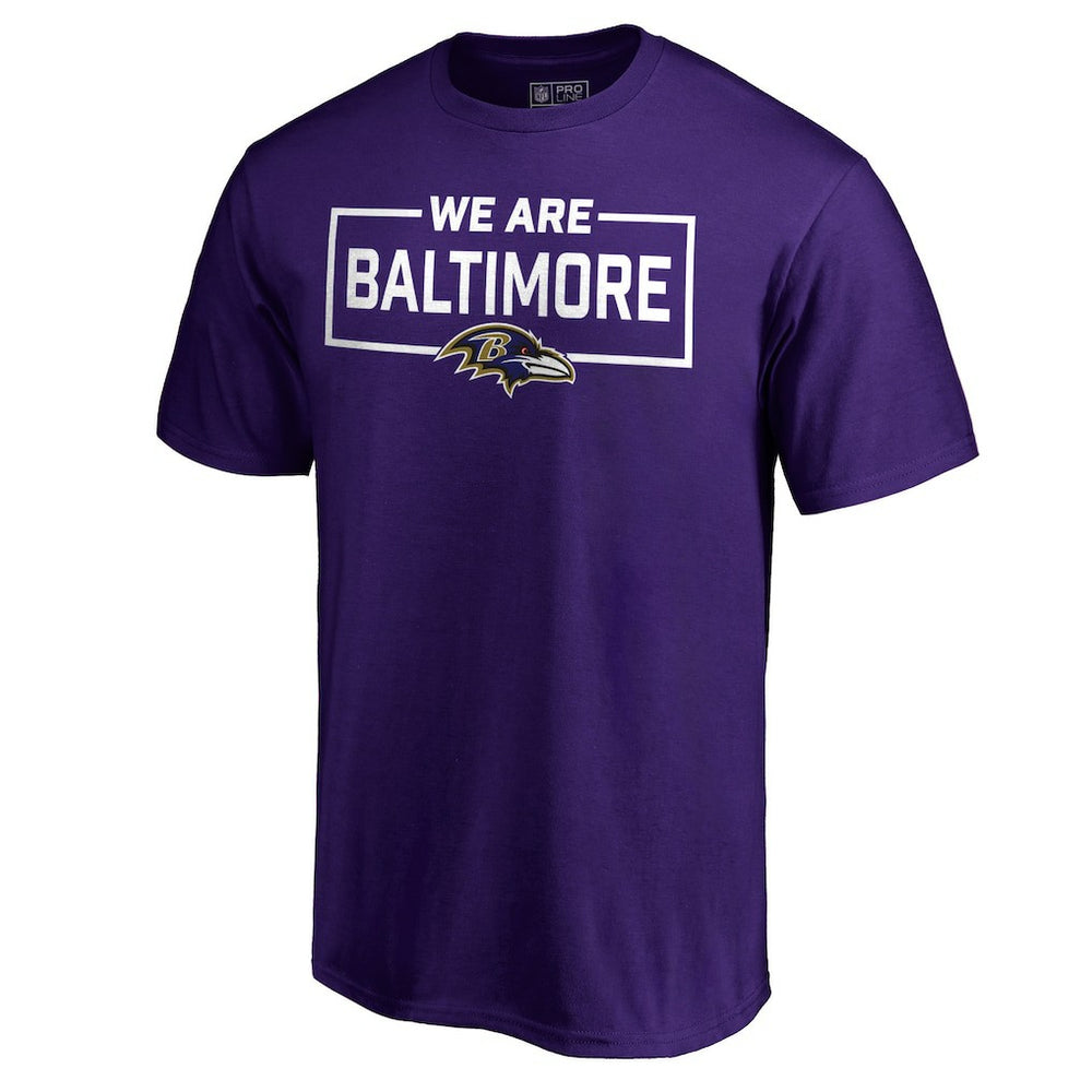 Baltimore Ravens We Are Icon T-Shirt Purple