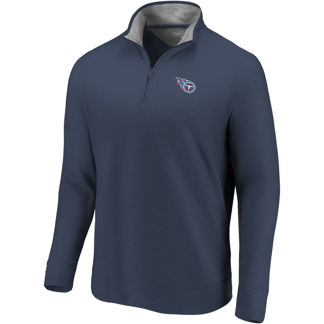 Tennessee Titans Vineyard Vines Saltwater Quarter-Zip Jacket Navy
