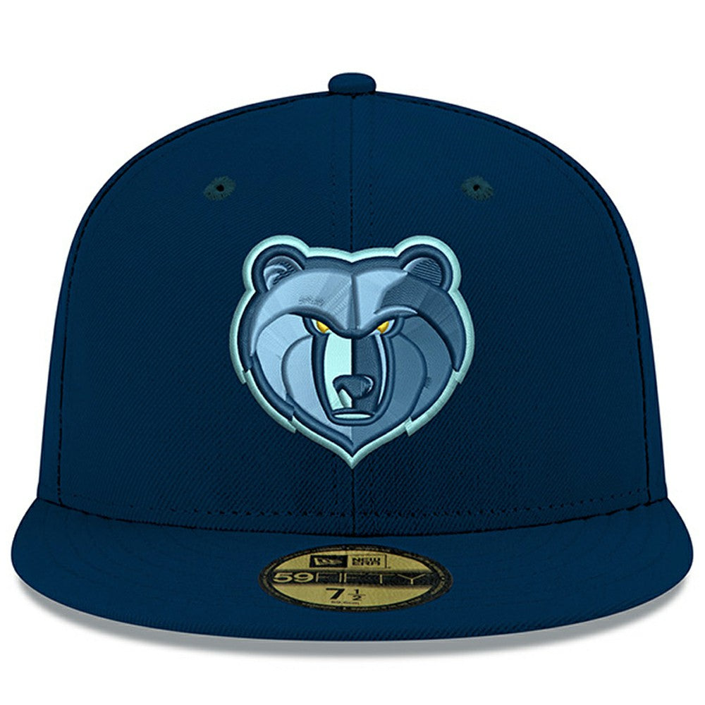 Memphis Grizzlies New Logo Team Color 59FIFTY Fitted Hat Blue