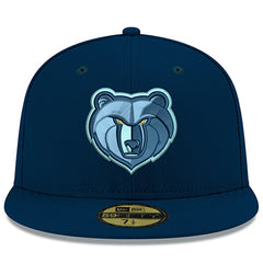 Memphis Grizzlies New Logo Team Color 59FIFTY Fitted Hat Blue