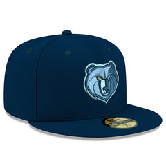 Memphis Grizzlies New Logo Team Color 59FIFTY Fitted Hat Blue