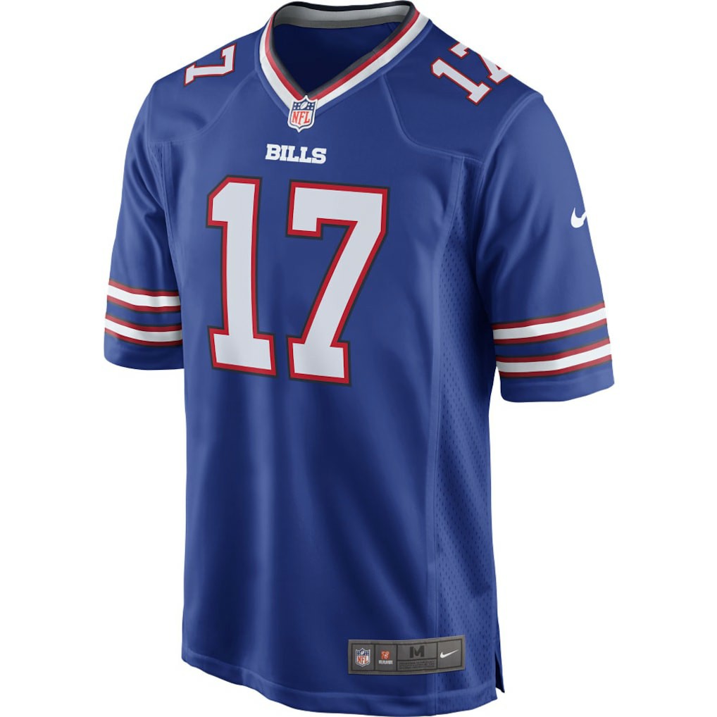 Josh Allen Buffalo Bills Game Player Jersey Royal