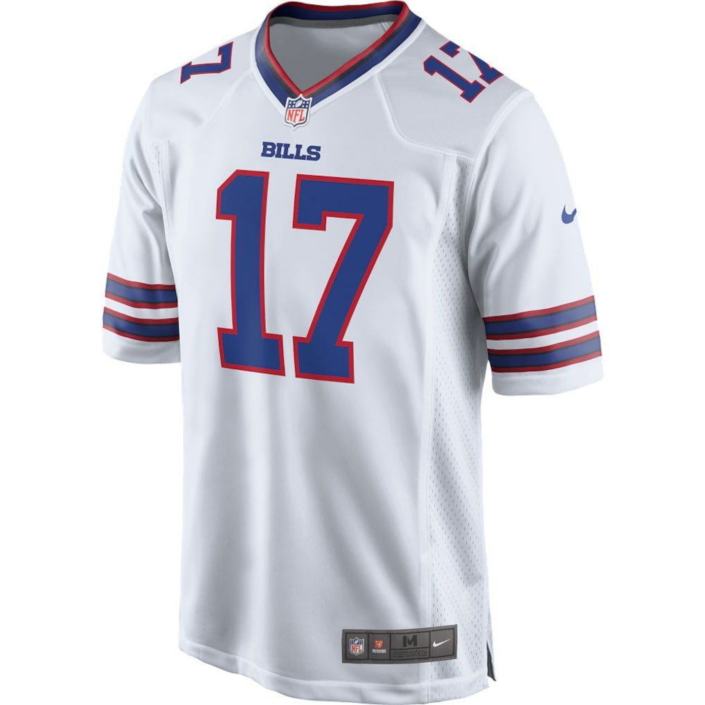 Josh Allen Buffalo Bills Game Player Jersey White