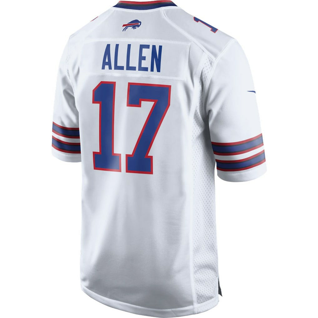 Josh Allen Buffalo Bills Game Player Jersey White