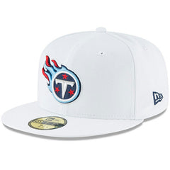Tennessee Titans New Era Omaha 59FIFTY Fitted Hat White