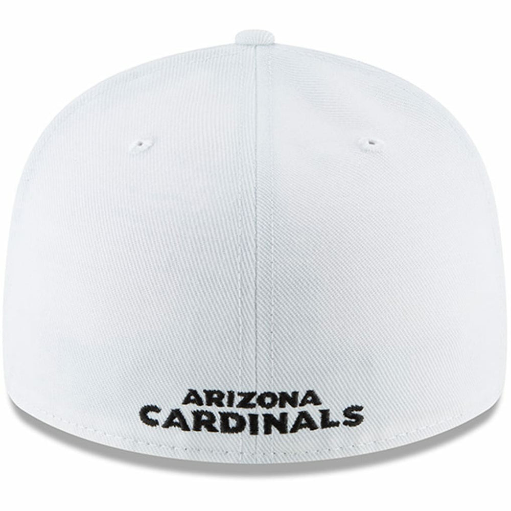 Arizona Cardinals New Era Omaha Low Profile 59FIFTY Fitted Hat White