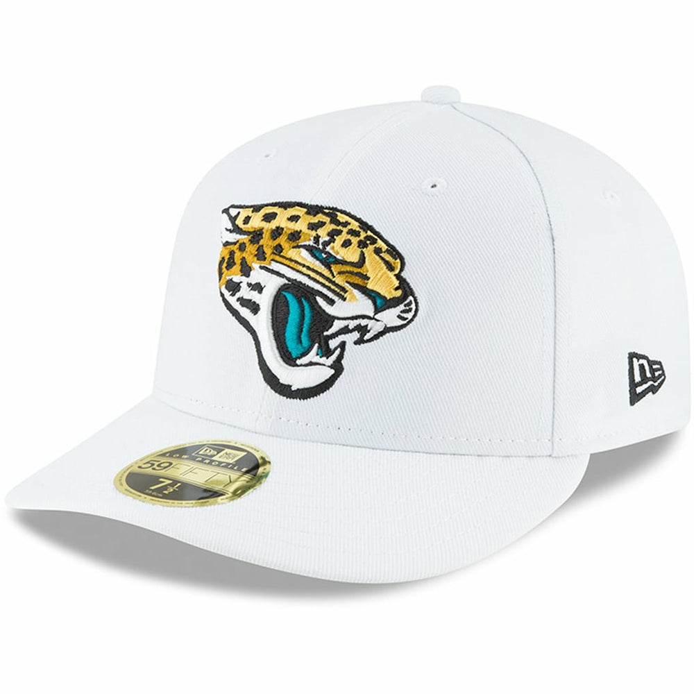Jacksonville Jaguars New Era Omaha Low Profile 59FIFTY Fitted Hat White