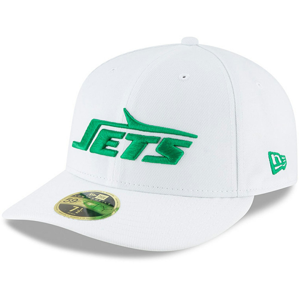 New York Jets New Era Omaha Low Profile 59FIFTY Fitted Hat White