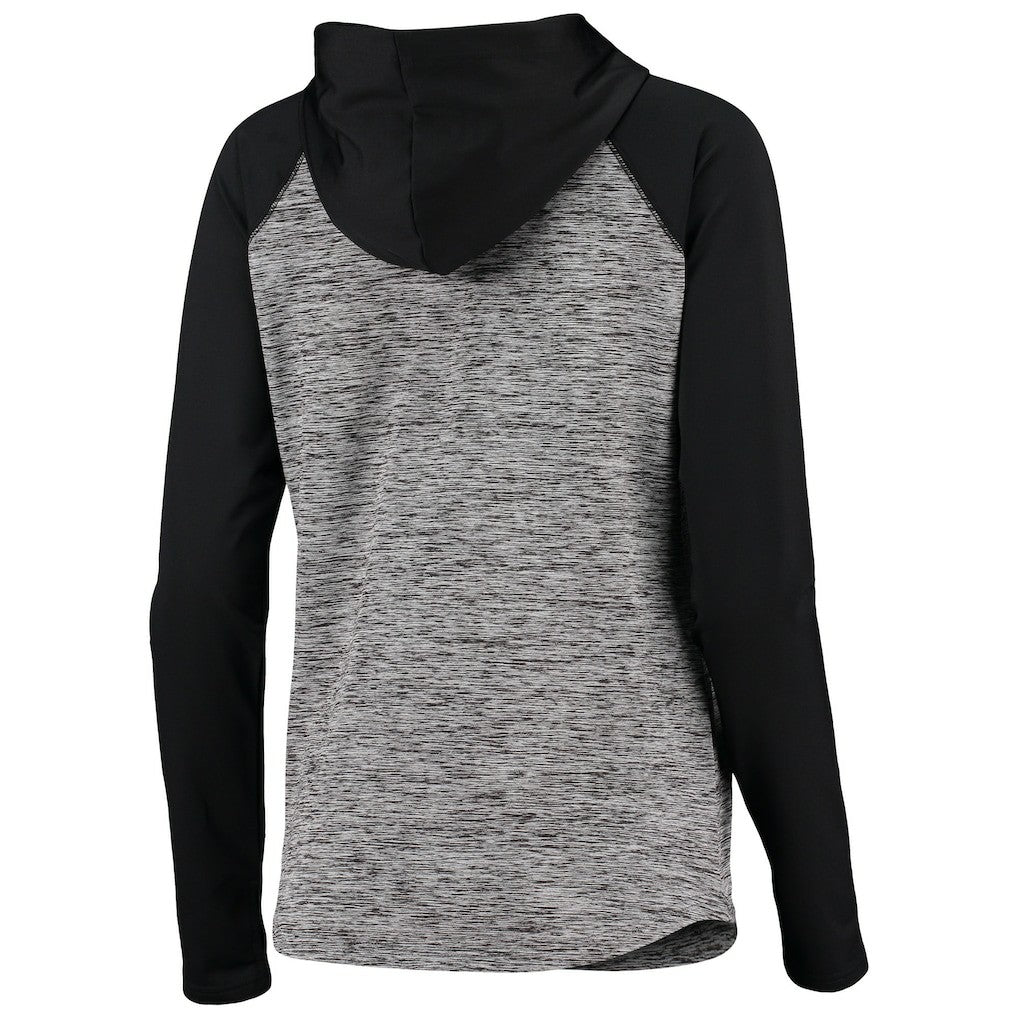 Carolina Panthers G-III 4Her by Carl Banks Women's Championship Ring Pullover Hoodie Heathered Gray/Black