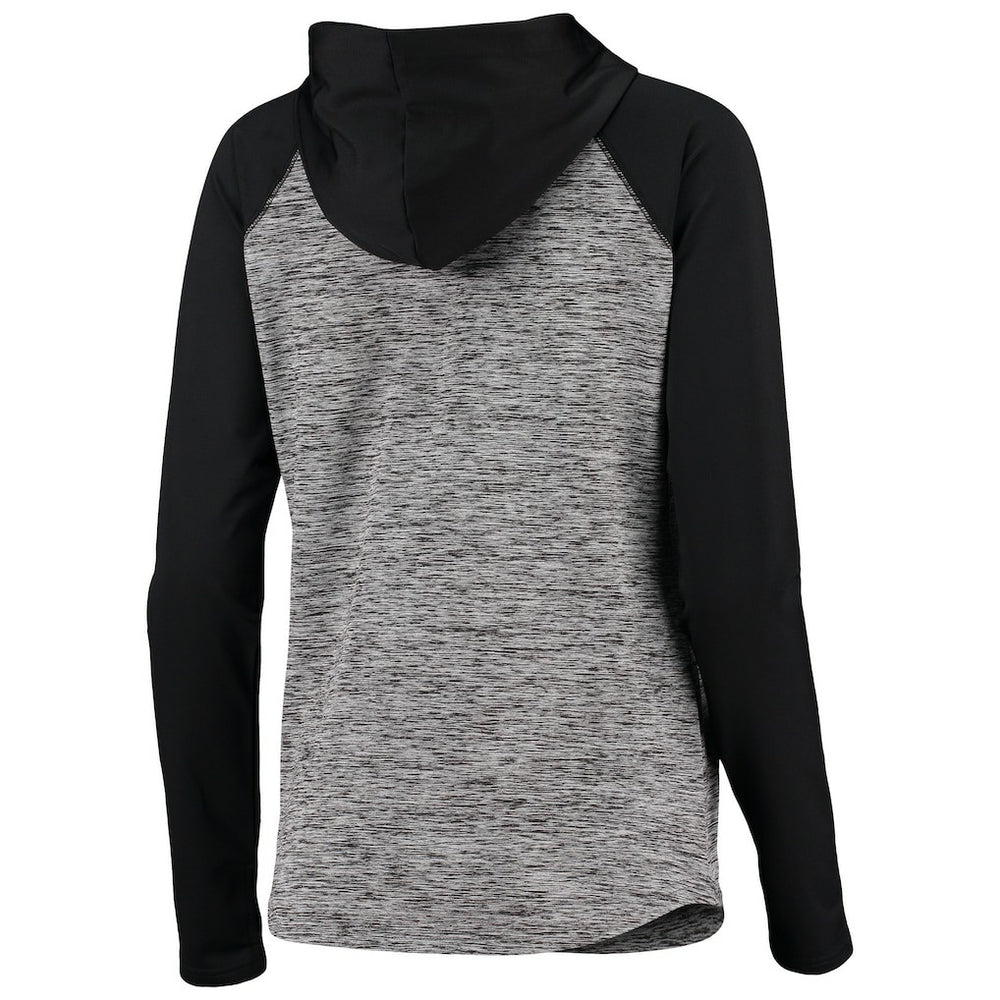 Carolina Panthers G-III 4Her by Carl Banks Women's Championship Ring Pullover Hoodie Heathered Gray/Black