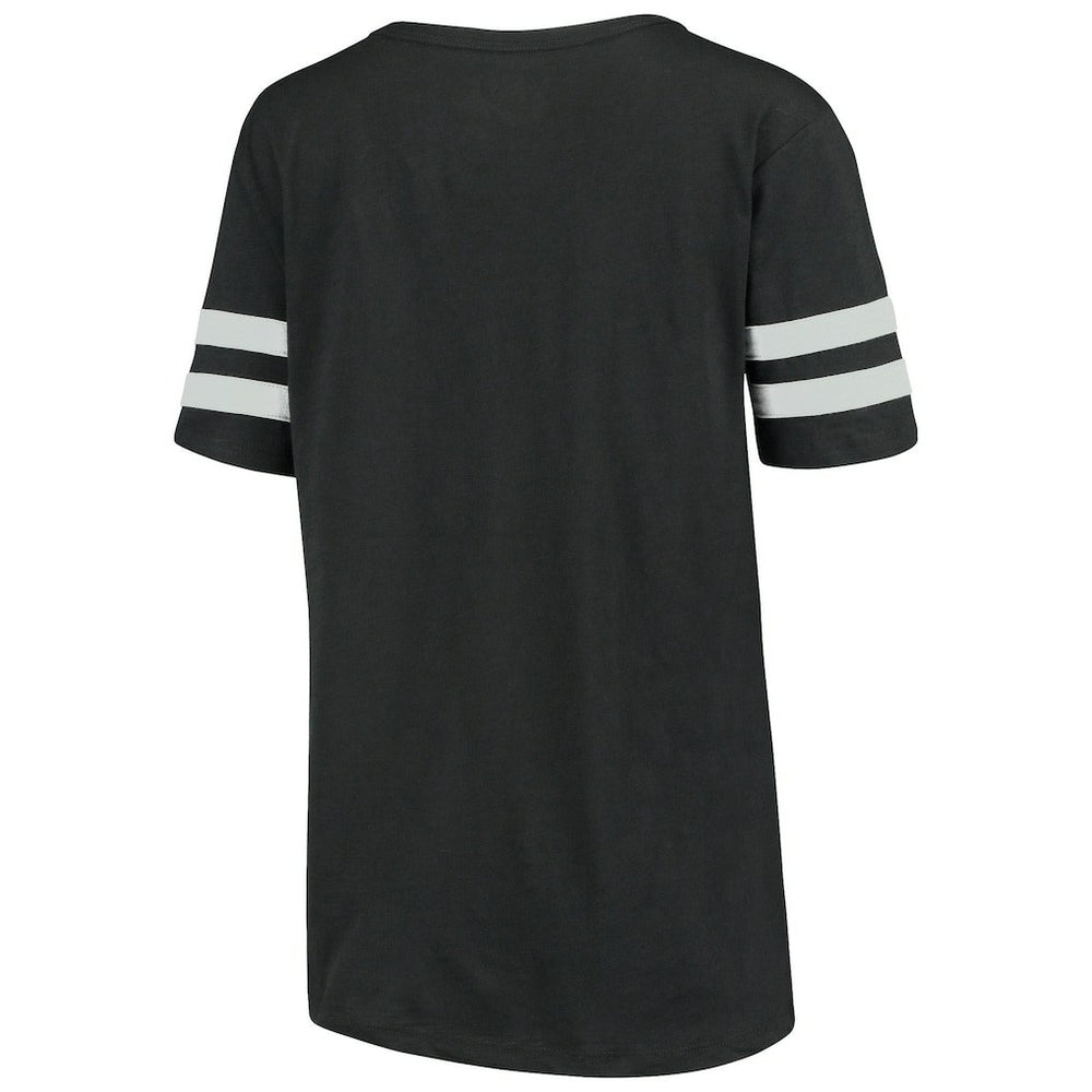 Arizona Cardinals Touch Women's Triple Play V-Neck T-Shirt Black