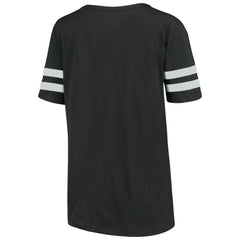 Arizona Cardinals Touch Women's Triple Play V-Neck T-Shirt Black