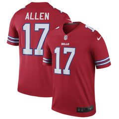 Josh Allen Buffalo Bills Legend Player Performance Top Red
