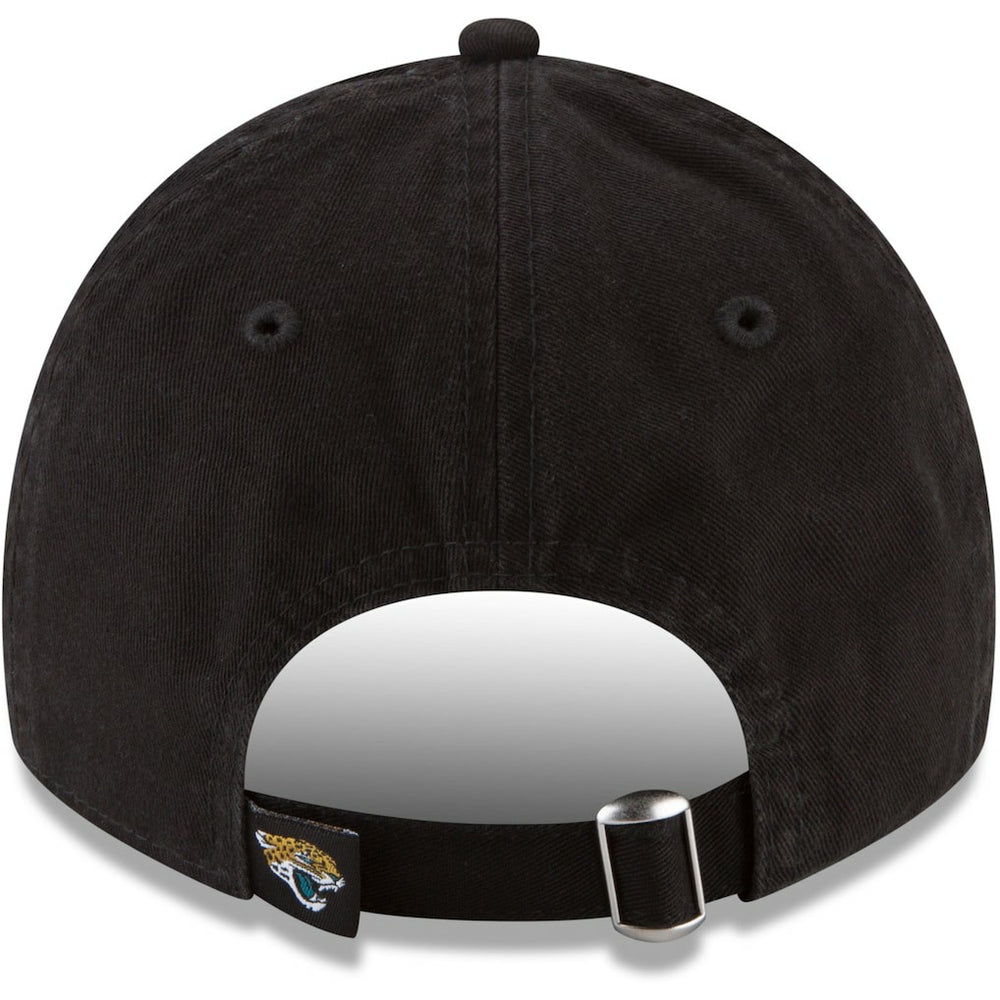 Jacksonville Jaguars New Era Women's Core Classic Primary 9TWENTY Adjustable Hat Black