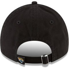 Jacksonville Jaguars New Era Women's Core Classic Primary 9TWENTY Adjustable Hat Black