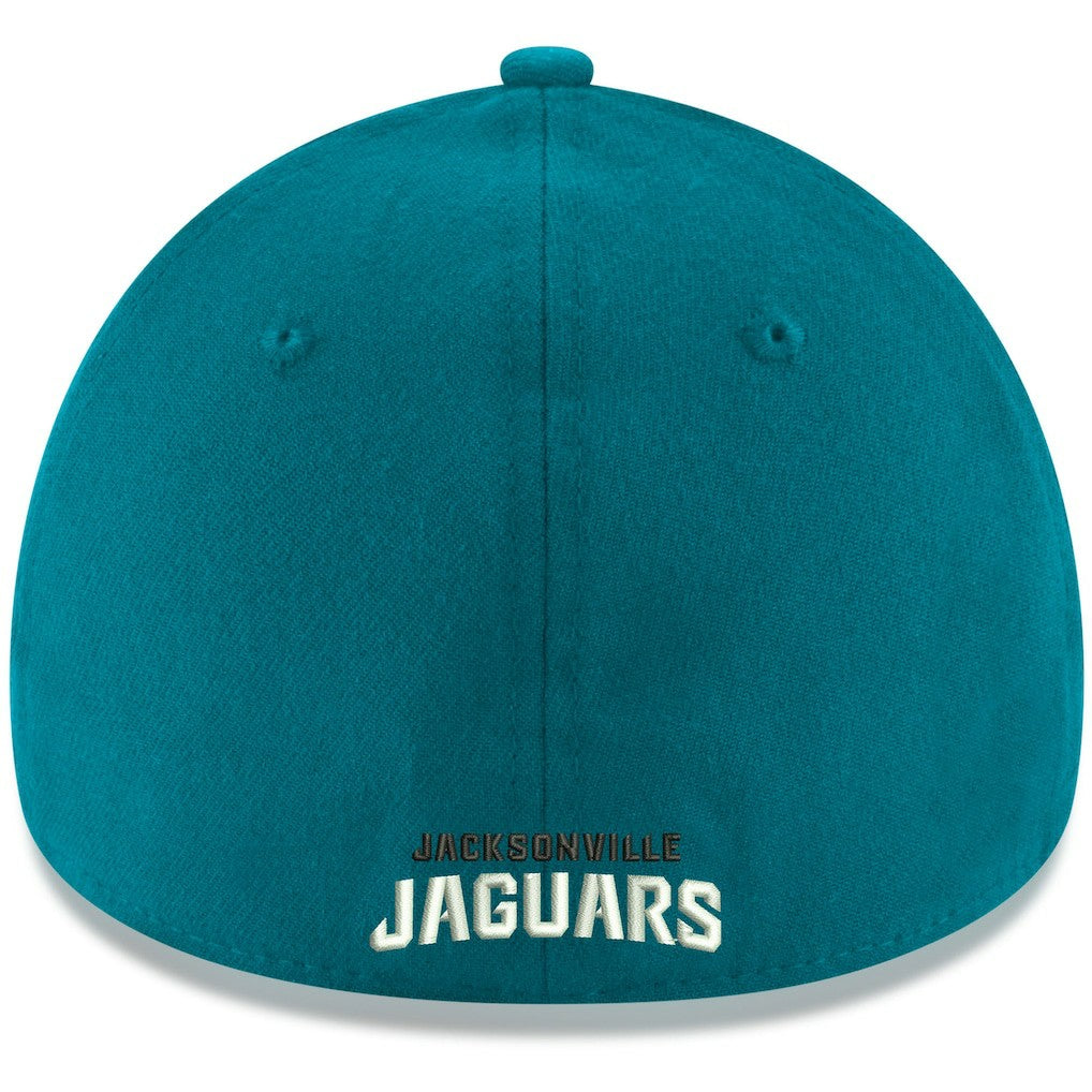 Jacksonville Jaguars New Era 39THIRTY Flex Team Classic Hat Teal