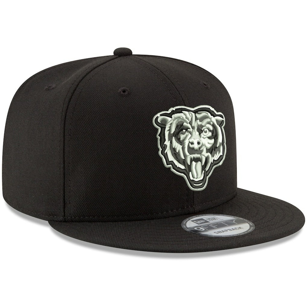 Chicago Bears New Era B-Dub 9FIFTY Adjustable Hat Black